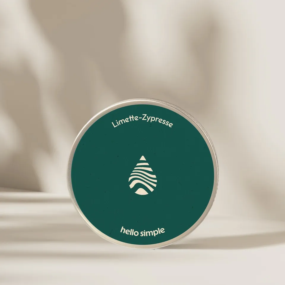 Hello Simple Lime Cipresso deodorante crema senza alluminio 50 g