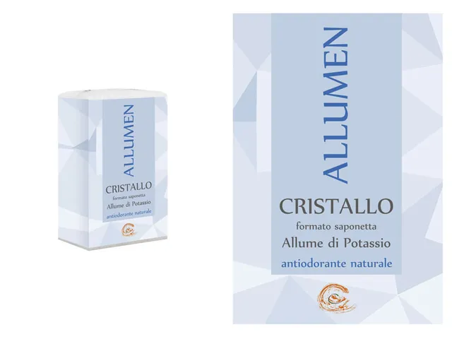 Noire di Hammam Allumen Allume di Potassio pietra 80 g