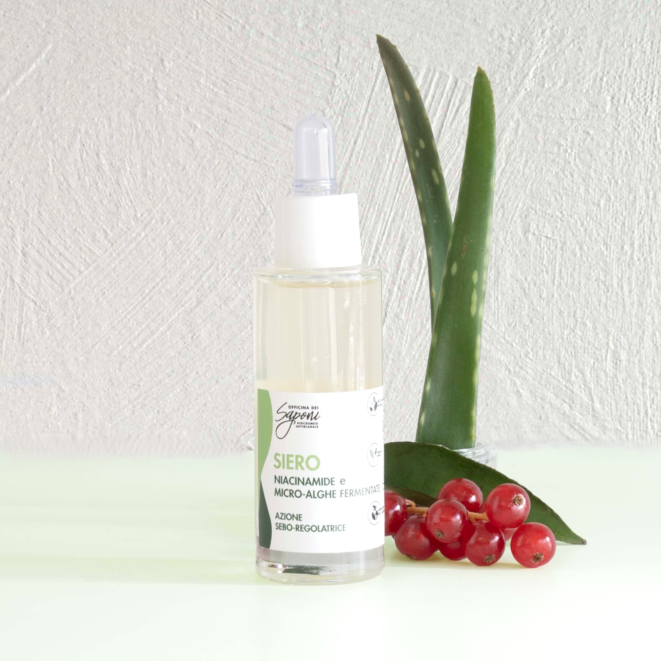 Officina dei Saponi Verde Siero Viso Niacinamide Sebo-Regolatore