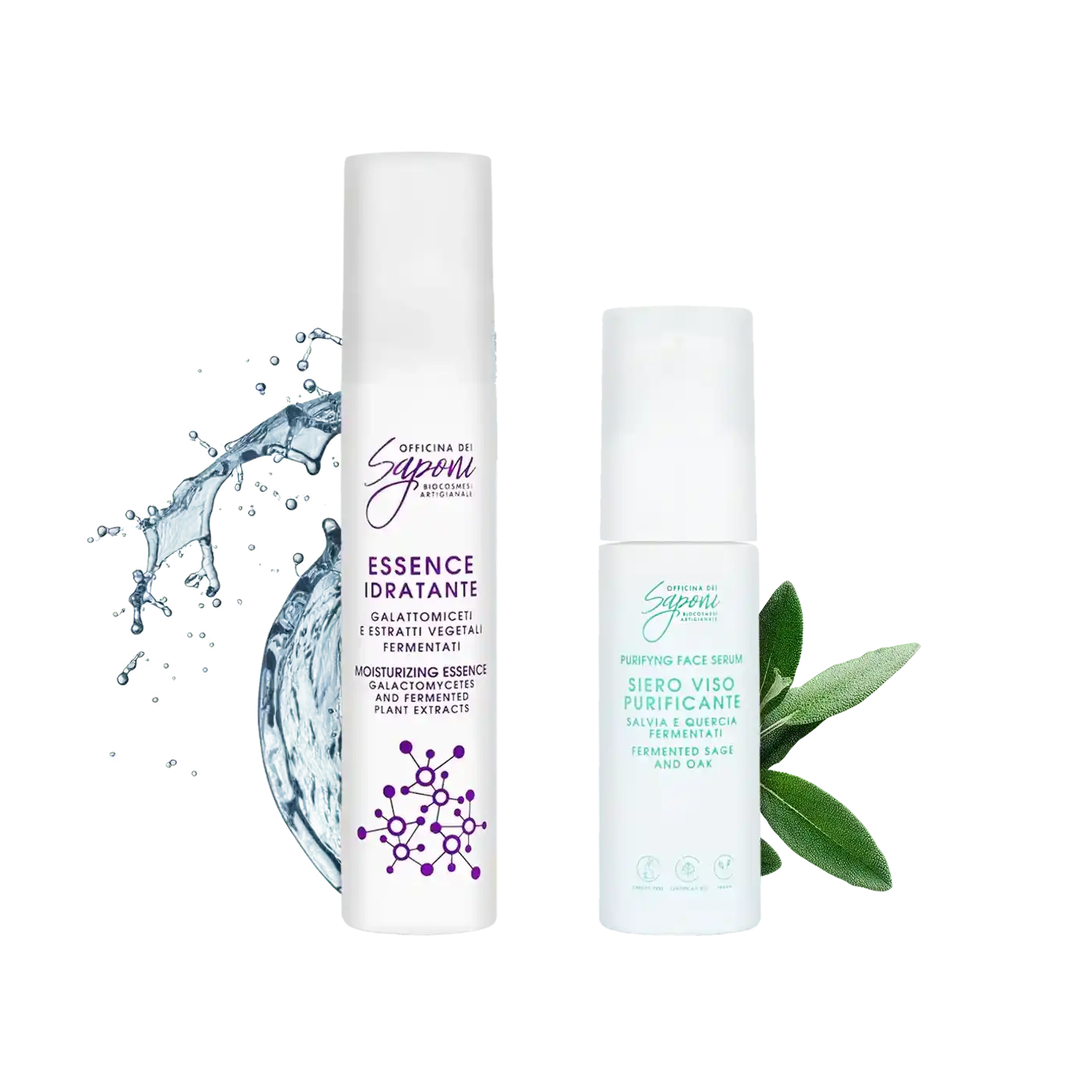 Officina dei Saponi Essence e Siero Purificante Anti-Imperfezioni kit viso