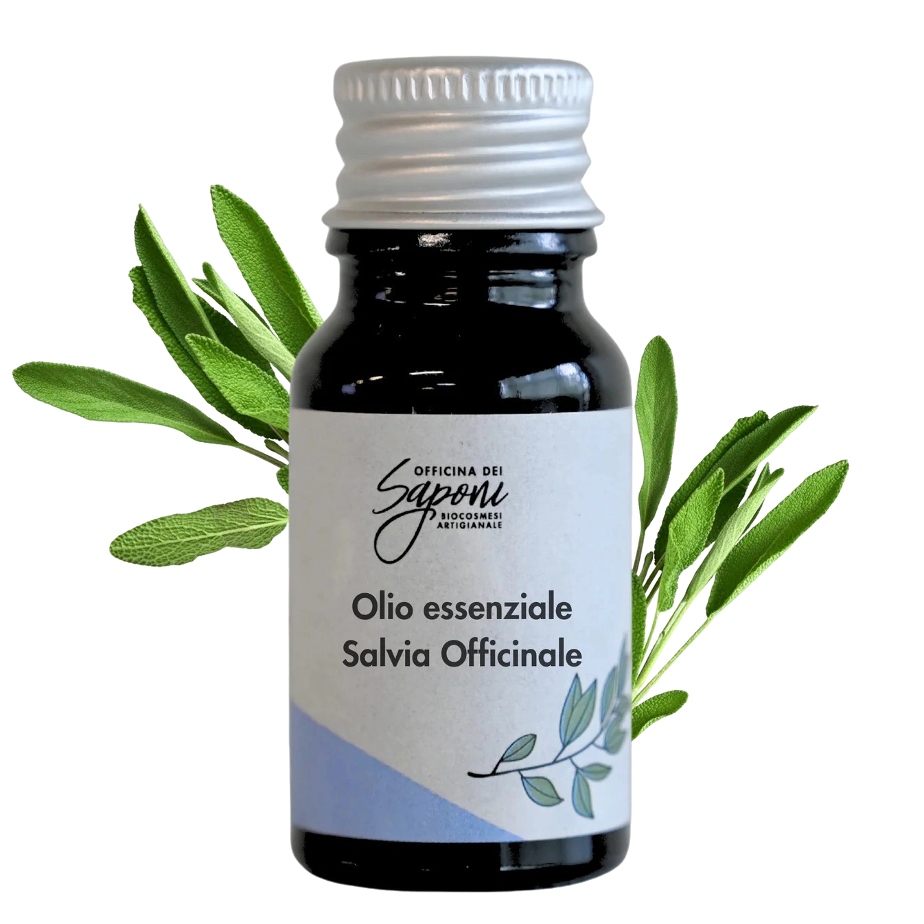 Officina dei Saponi Salvia Officinale olio essenziale 10 ml balsamico