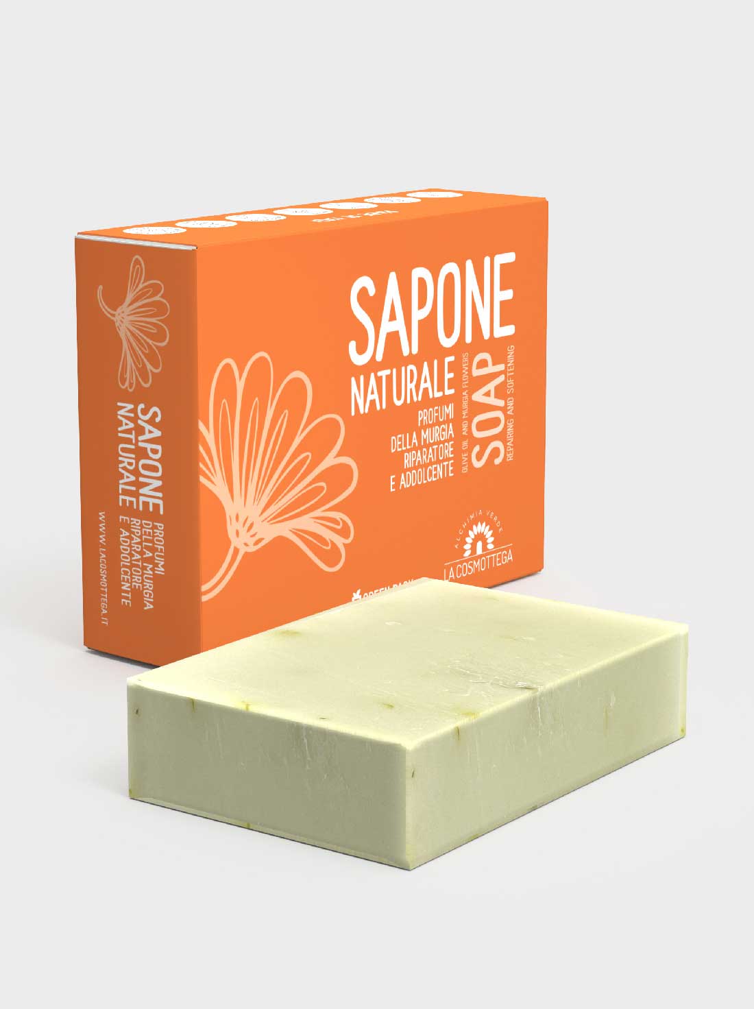 La Cosmottega Sapone Solido Profumi della Murgia 120 g calendula