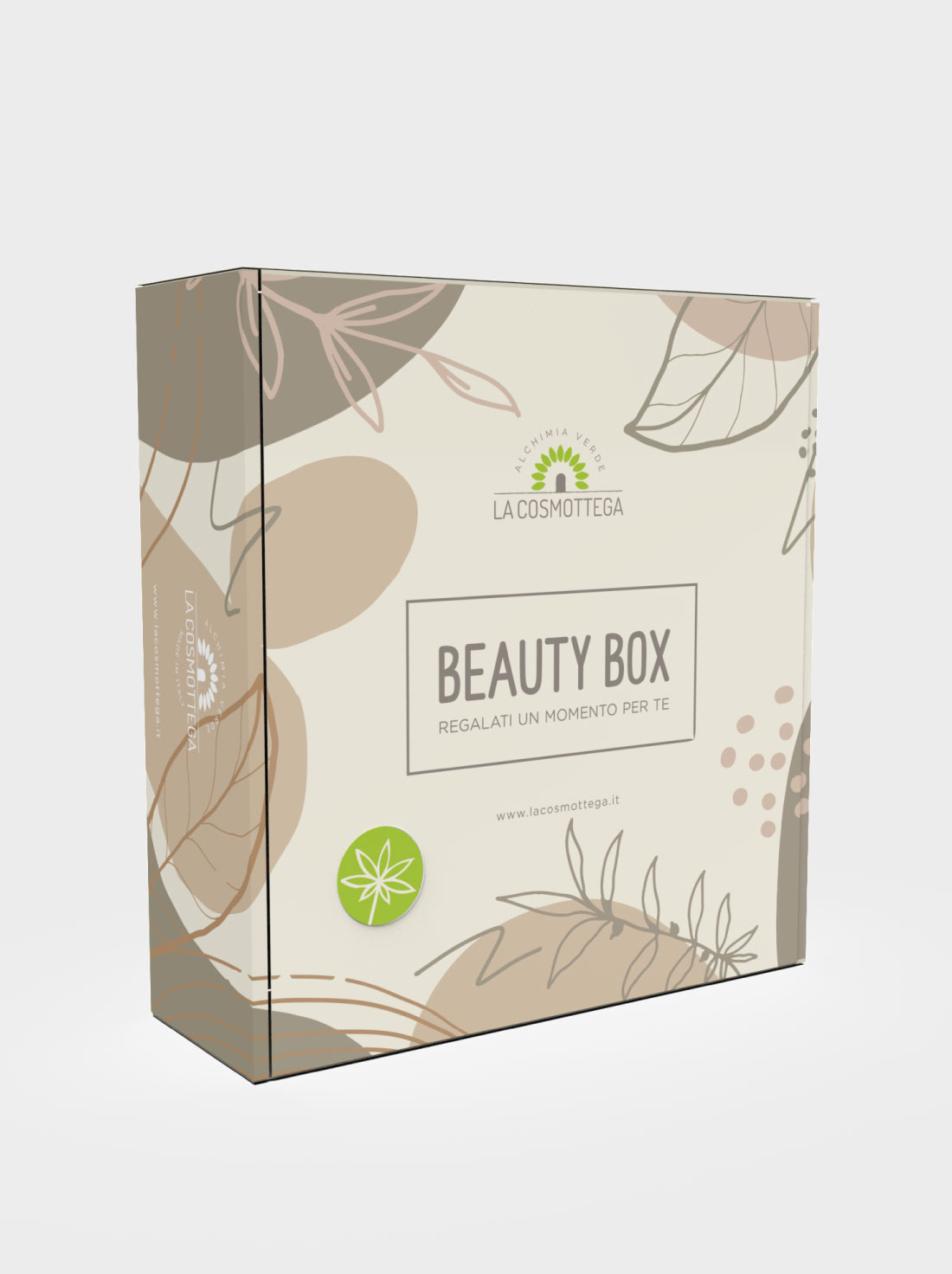 La Cosmottega Beauty Box Canapa Bio 5 pezzi viso corpo
