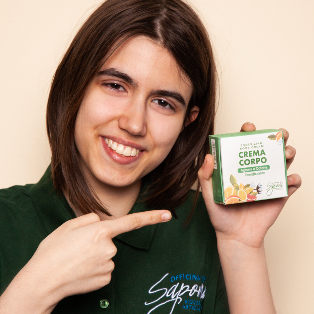 Officina dei Saponi Agrumi e Cotone Crema Corpo Solida Nutriente