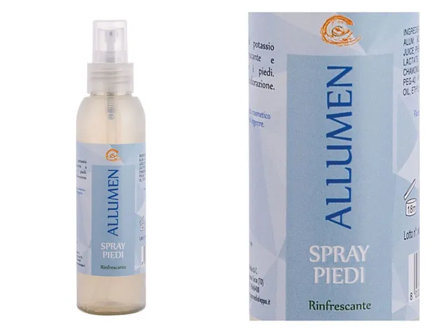 Noire di Hammam Allumen spray piedi allume potassio 125 ml bio