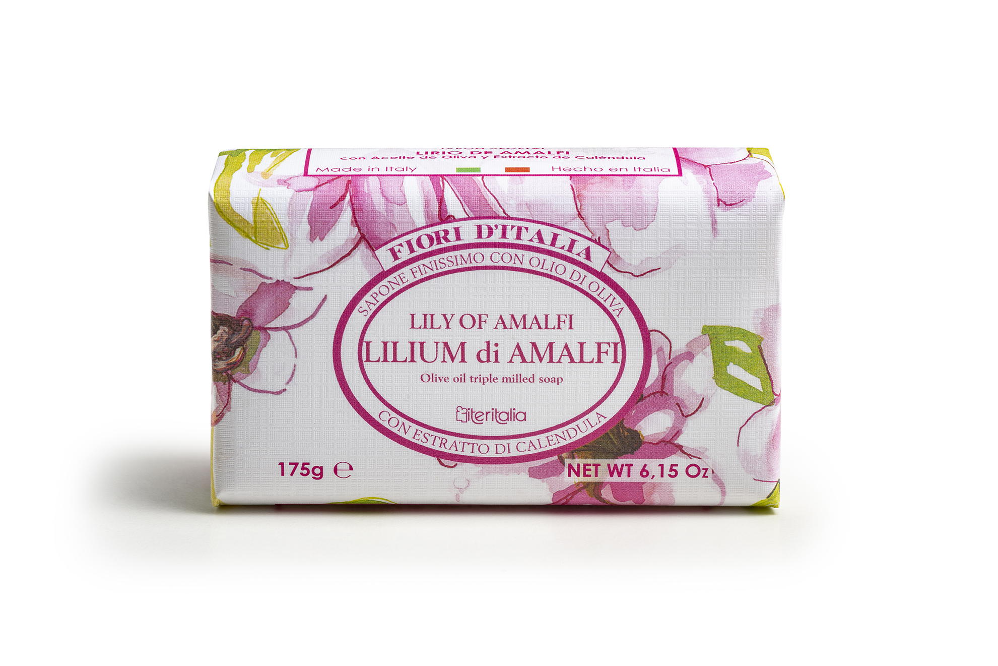 Iteritalia Fiori d'Italia Lilium saponetta 175g extrafine