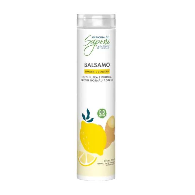 Officina dei Saponi Zenzero e Limone balsamo capelli grassi