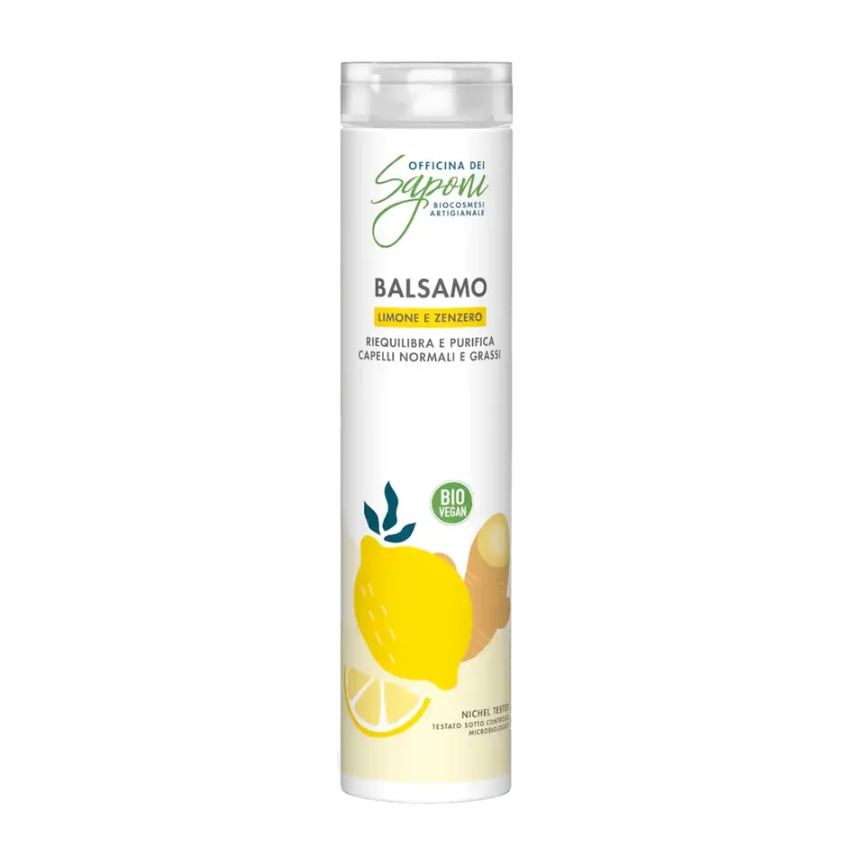 Officina dei Saponi Zenzero e Limone balsamo capelli grassi
