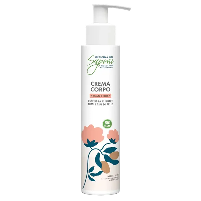 Officina dei Saponi Argan e Rosa crema corpo argan pelle secca