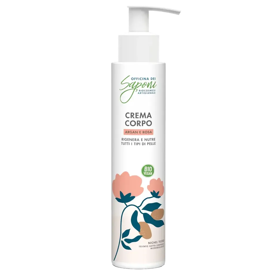 Officina dei Saponi Argan e Rosa crema corpo argan pelle secca