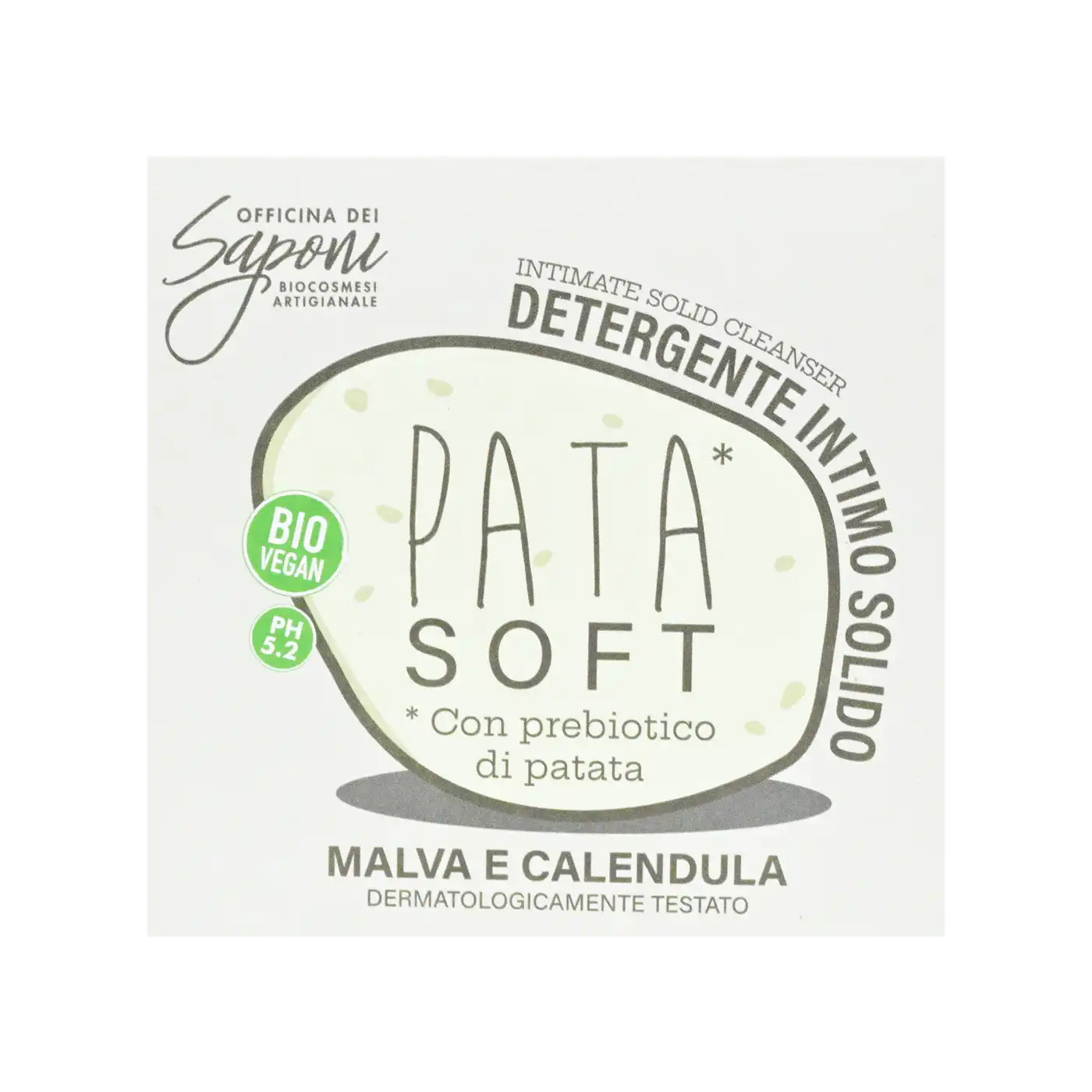 Officina dei Saponi Pata-soft detergente intimo solido pH 5.2