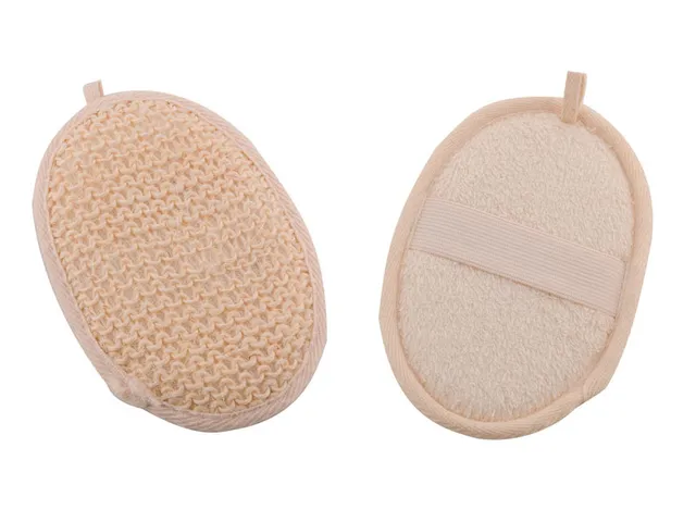 Noire di Hammam Manopola Sisal-Cotone Guanto Esfoliante Naturale