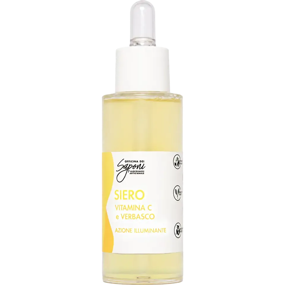 Officina dei Saponi Bifasica Vitamina C Verbasco Siero Viso illuminante