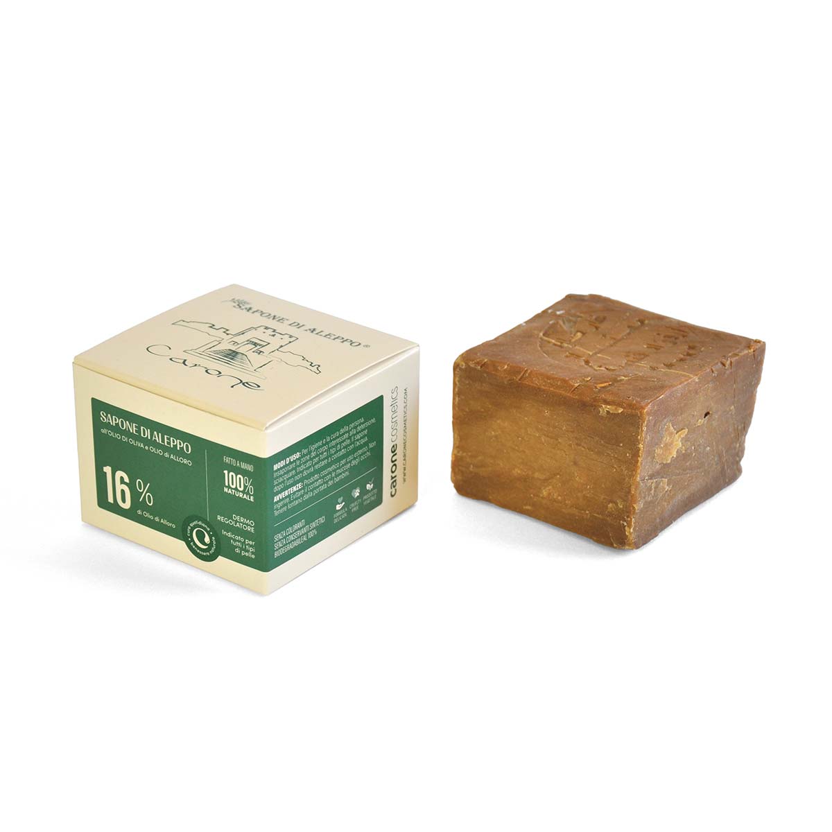 Noire di Hammam Aleppo 16% sapone 200 g alloro