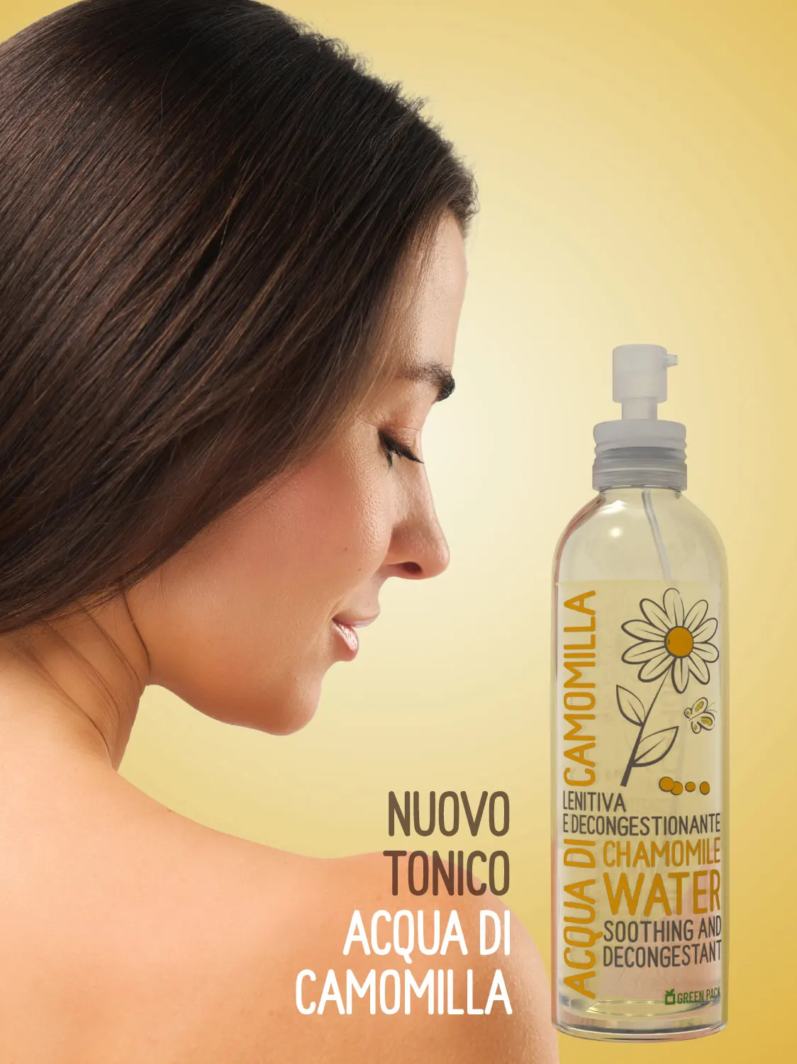La Cosmottega Acqua di Camomilla lenitiva viso 100 ml