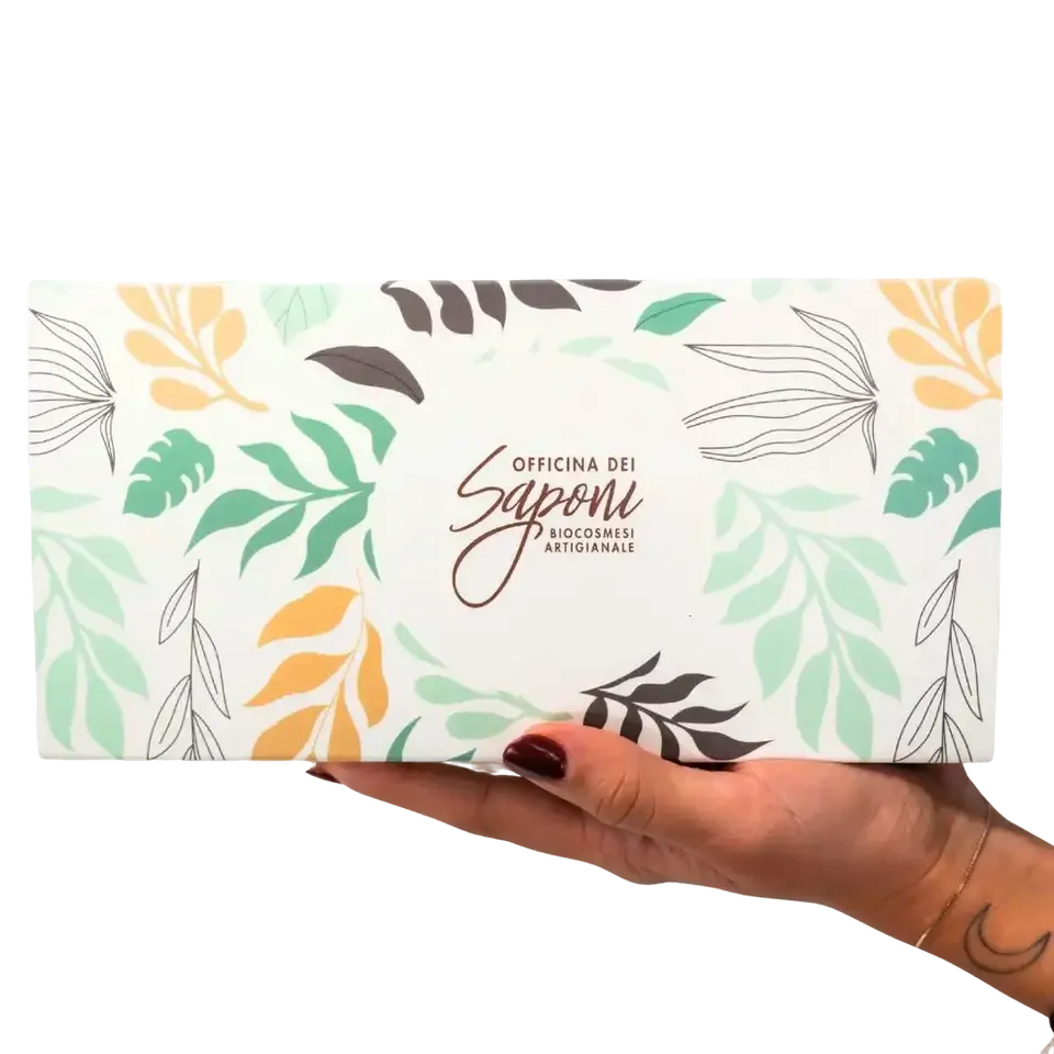 Officina dei Saponi Box Regalo 2 Saponi Solidi oli vegetali