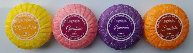 Iteritalia Plissé Finissima saponetta 100 g lavanda fresca