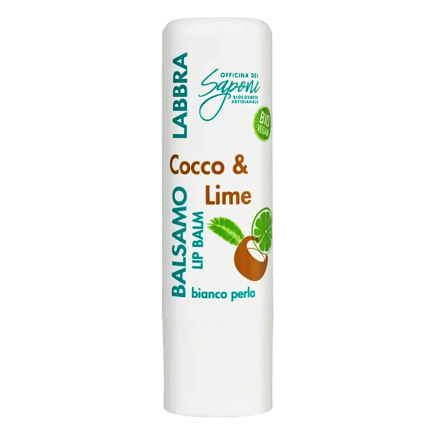 Officina dei Saponi Cocco e Lime balsamo labbra rinfrescante