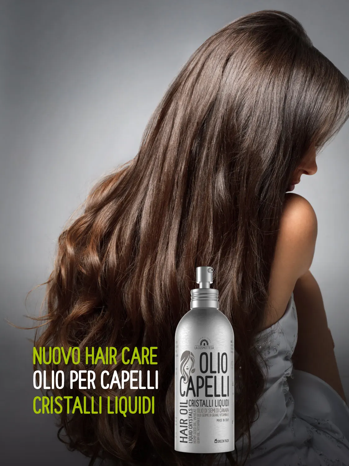 La Cosmottega Cristalli Liquidi olio capelli canapa