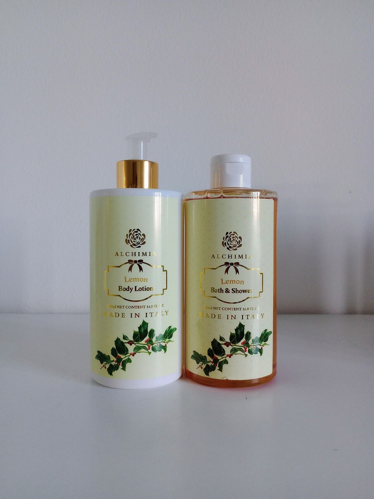 Alchimia Soap Lemon Duo bagnoschiuma e crema corpo limone 2x500ml