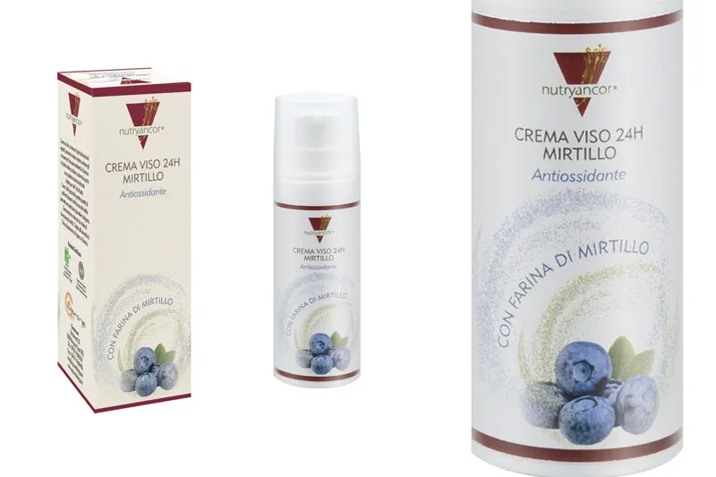 Noire di Hammam Nutryancor Mirtillo crema viso 50 ml idratante