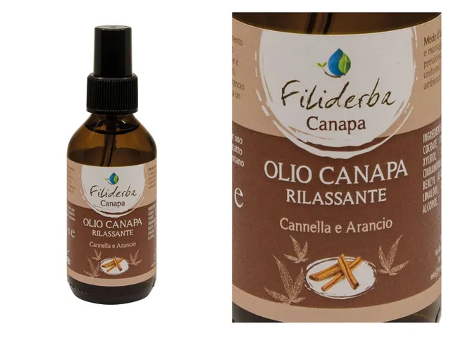 Noire di Hammam Filiderba Olio Canapa 100 ml arancio cannella