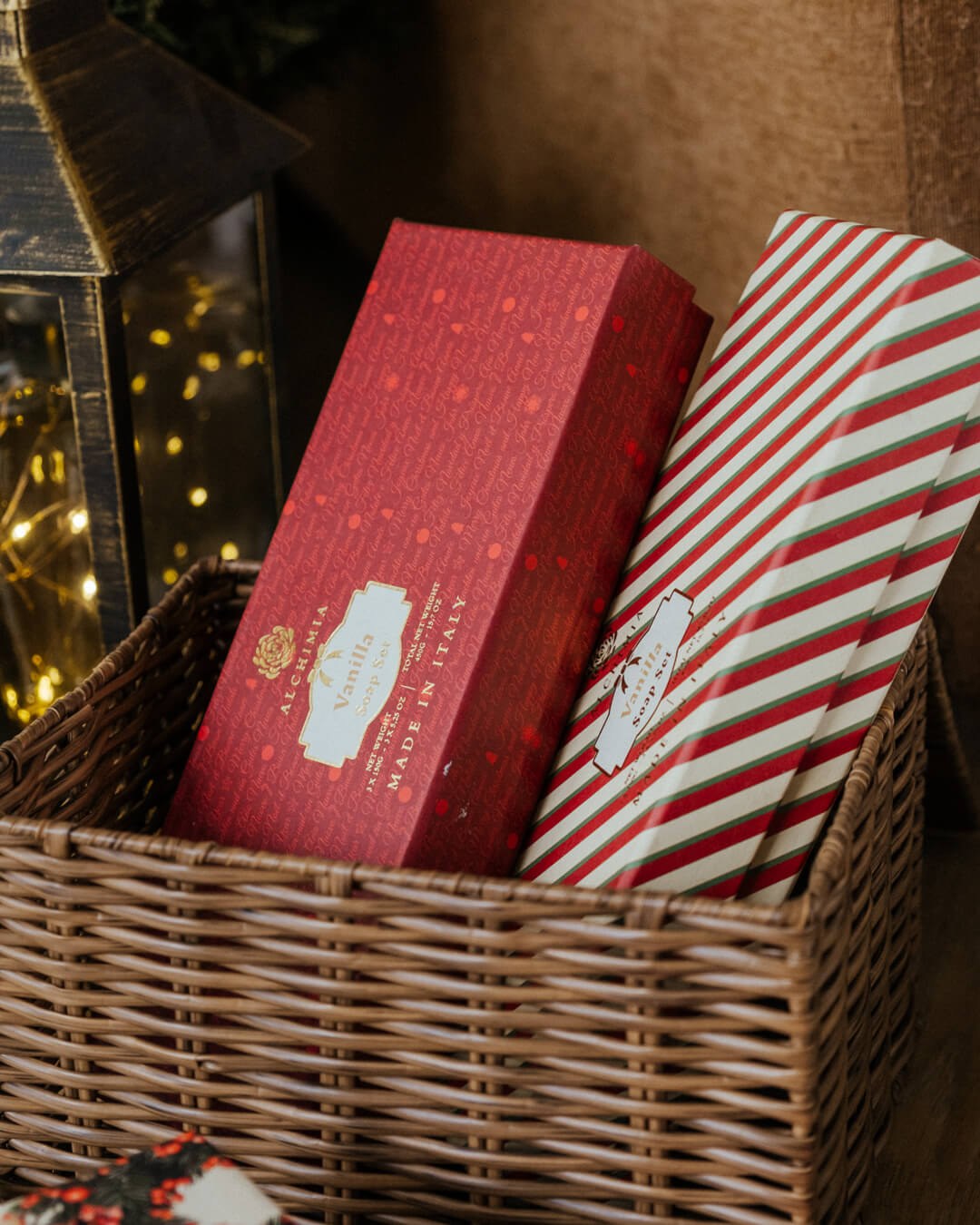 Alchimia Soap Xmas Set saponetta rotonda 3x150g