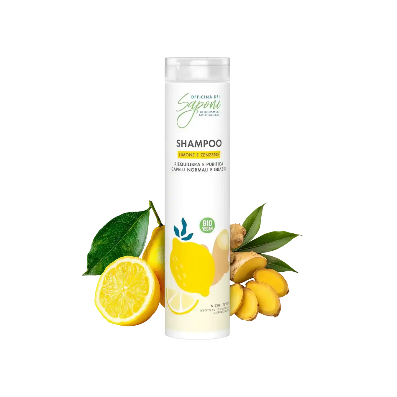 Officina dei Saponi Zenzero e Limone Shampoo Capelli Normali