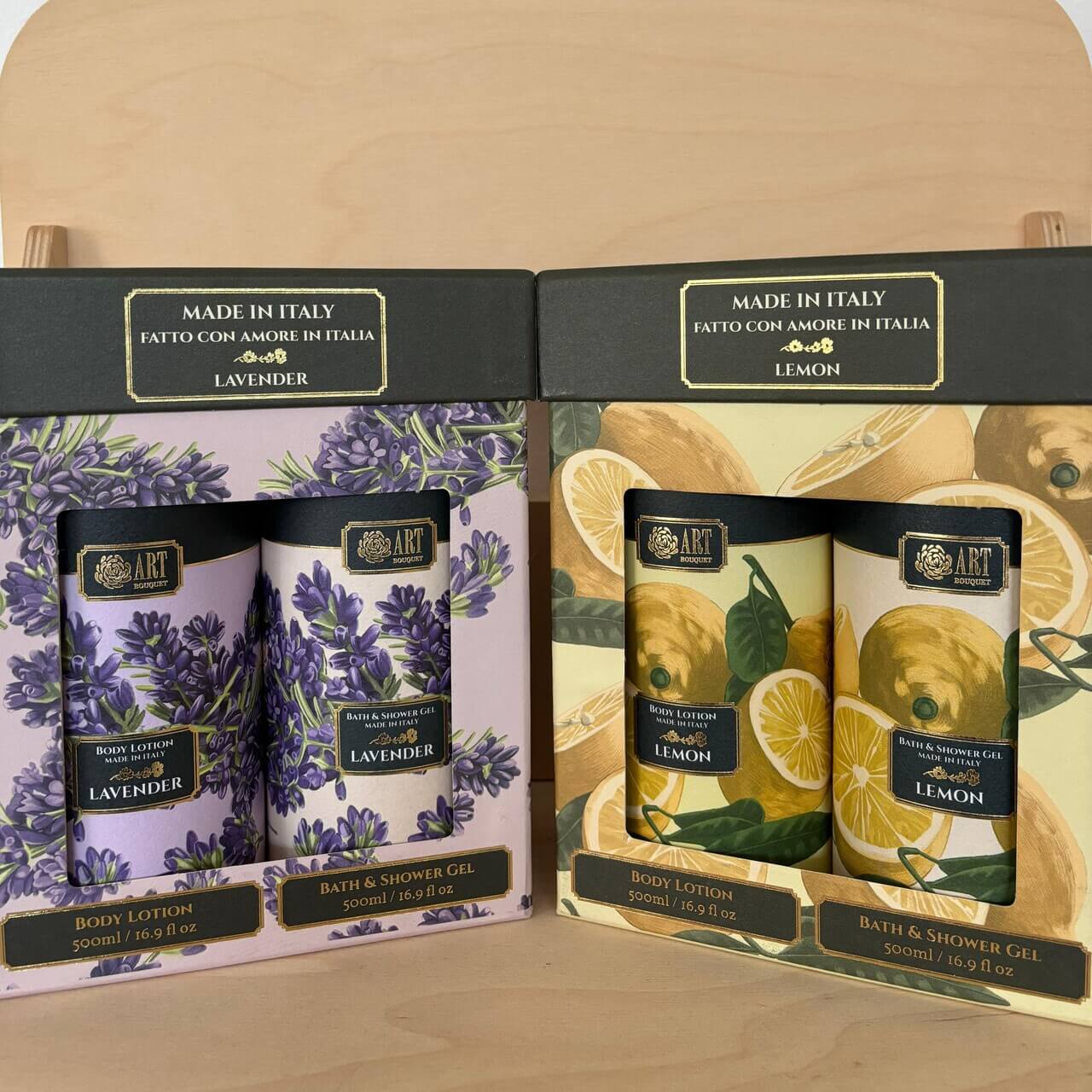 Alchimia Art Bouquet box regalo latte corpo + doccia