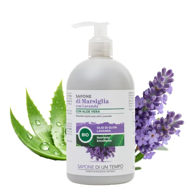 Sapone di un Tempo Marsiglia Liquido Lavanda 500ml delicato
