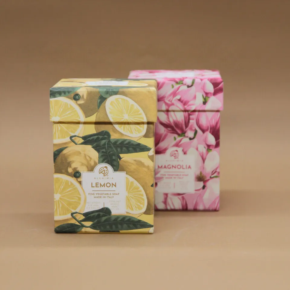 Alchimia box 3 saponette solide 3x150g oli vegetali