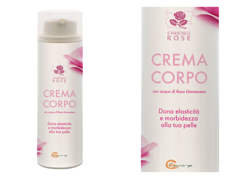 Noire di Hammam Il Paese delle Rose crema corpo bio 150 ml rose