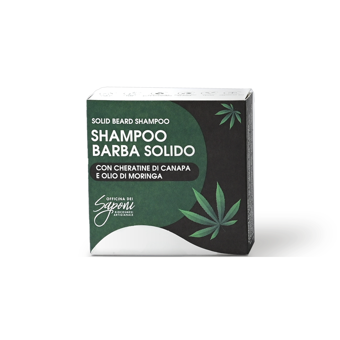 Officina dei Saponi Routine Uomo Barba Lunga kit 3 pezzi canapa