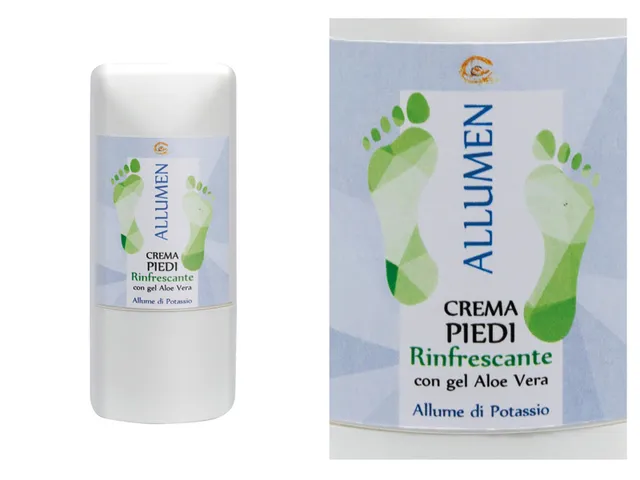 Noire di Hammam Allumen crema piedi rinfrescante 50 ml allume