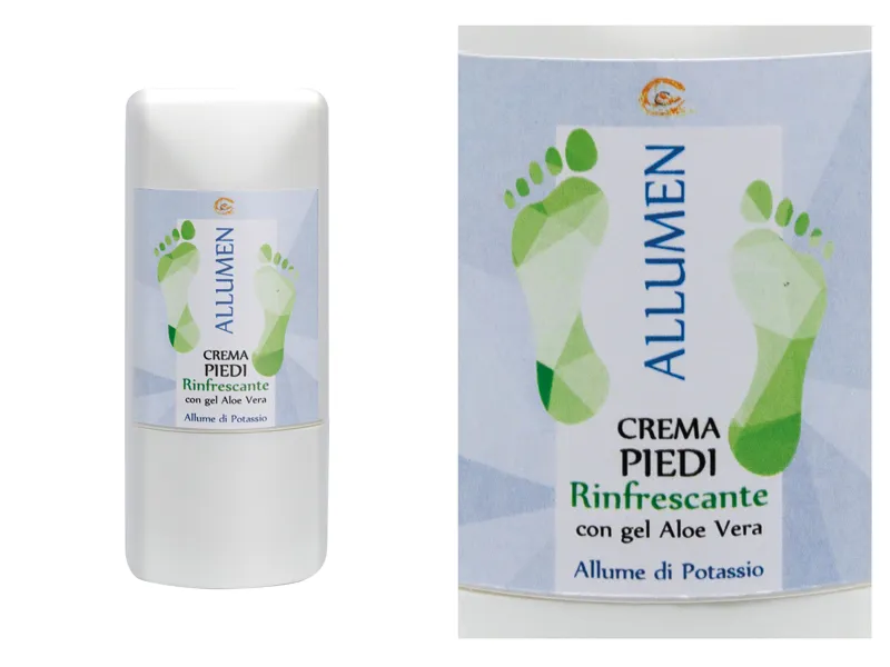 Noire di Hammam Allumen crema piedi rinfrescante 50 ml allume