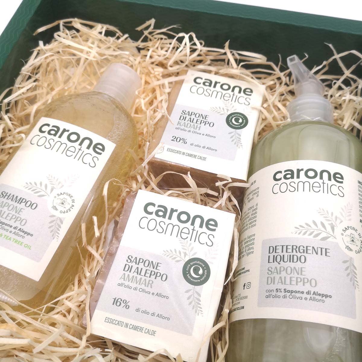 Noire di Hammam Igiene Benessere set sapone Aleppo 500+250 ml