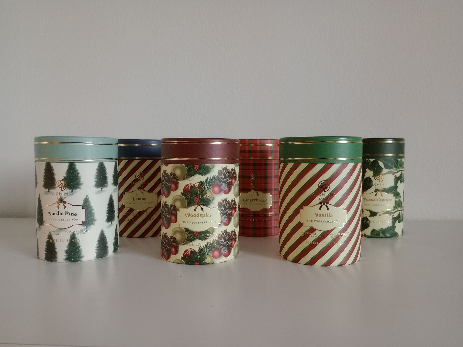 Alchimia Soap Natale Set 3 Saponette 3x150g Tubo