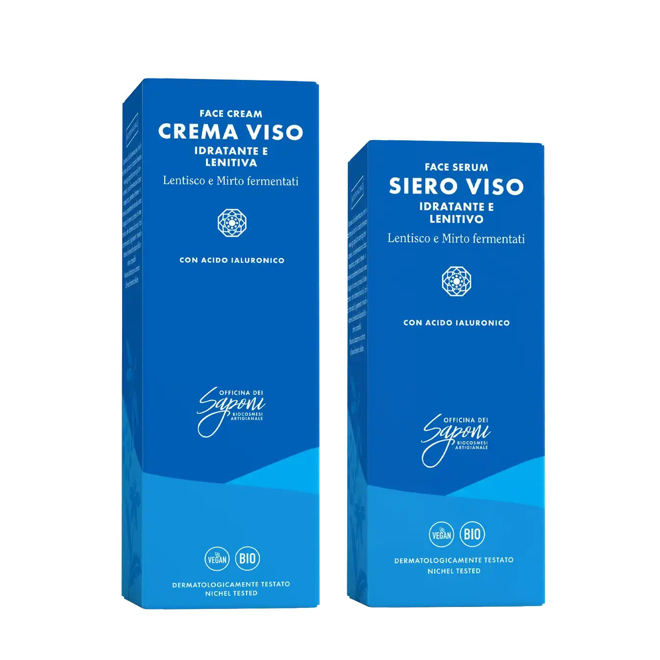 Officina dei Saponi Crema e Siero Idratante Lenitivo kit viso
