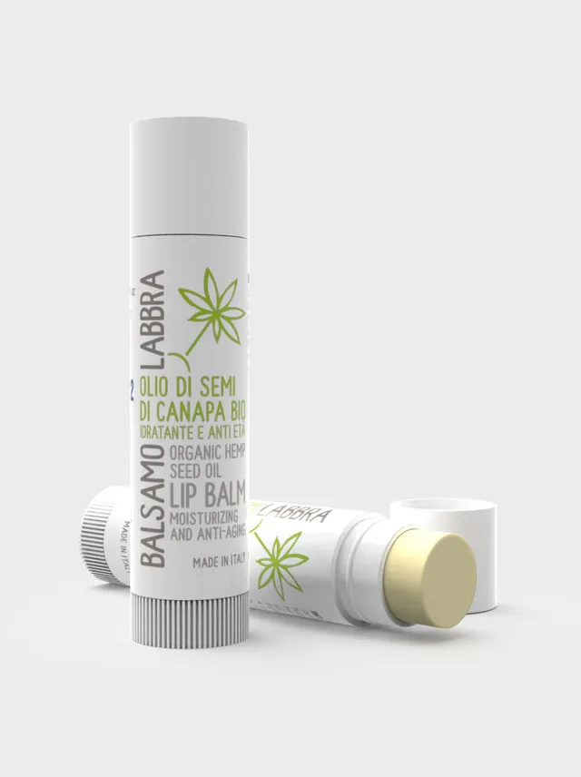La Cosmottega Canapa balsamo labbra 5 ml olio canapa bio