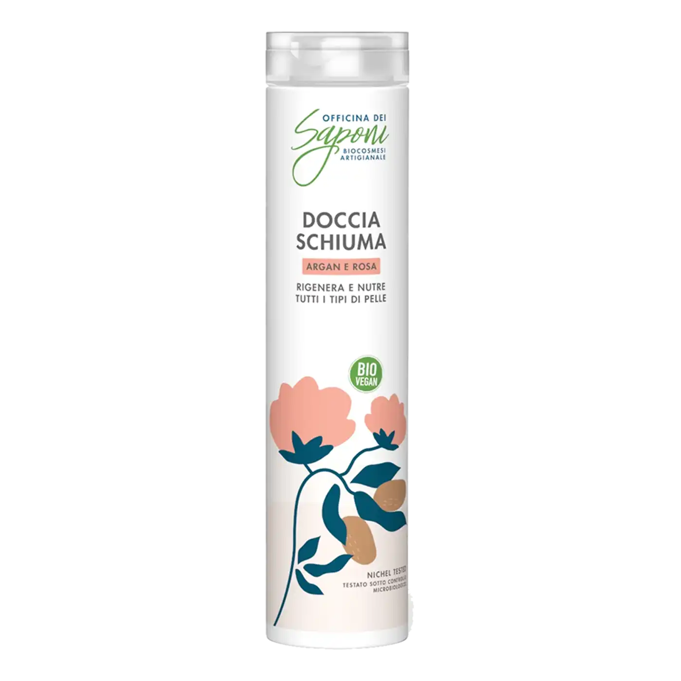 Officina dei Saponi Argan e Rosa Docciaschiuma Olio di Argan
