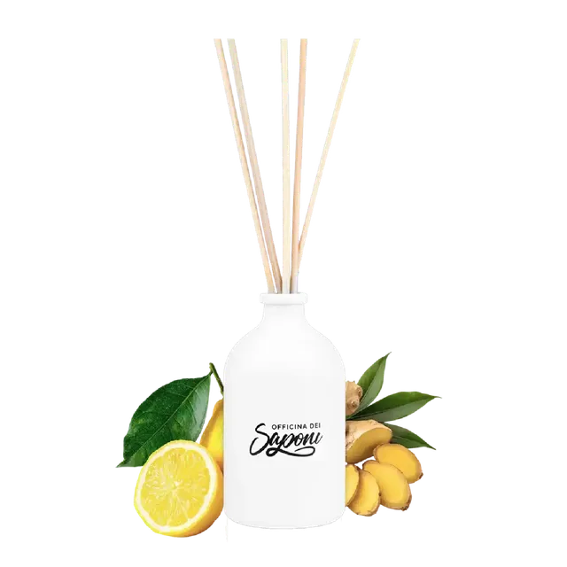 Officina dei Saponi Zenzero e Limone diffusore ambienti