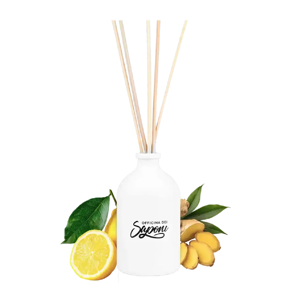 Officina dei Saponi Zenzero e Limone diffusore ambienti