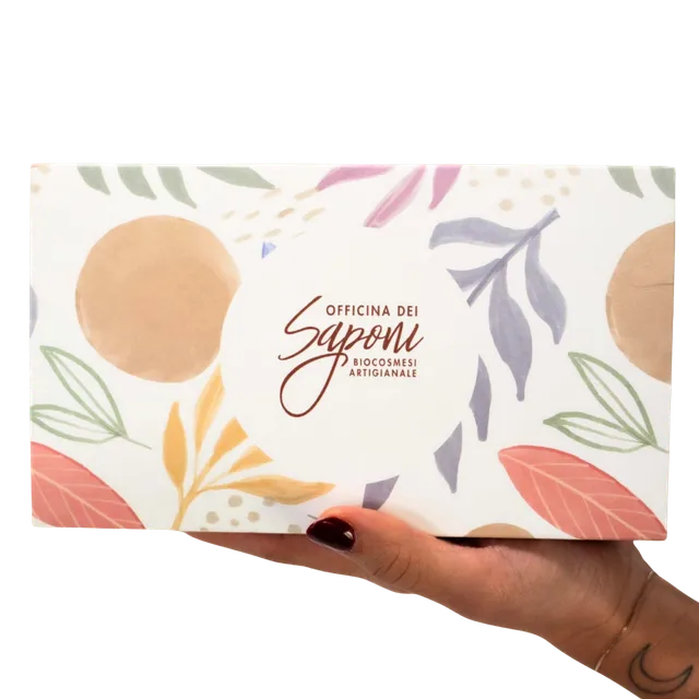 Officina dei Saponi Box Regalo 4 Saponi Biologici Misti