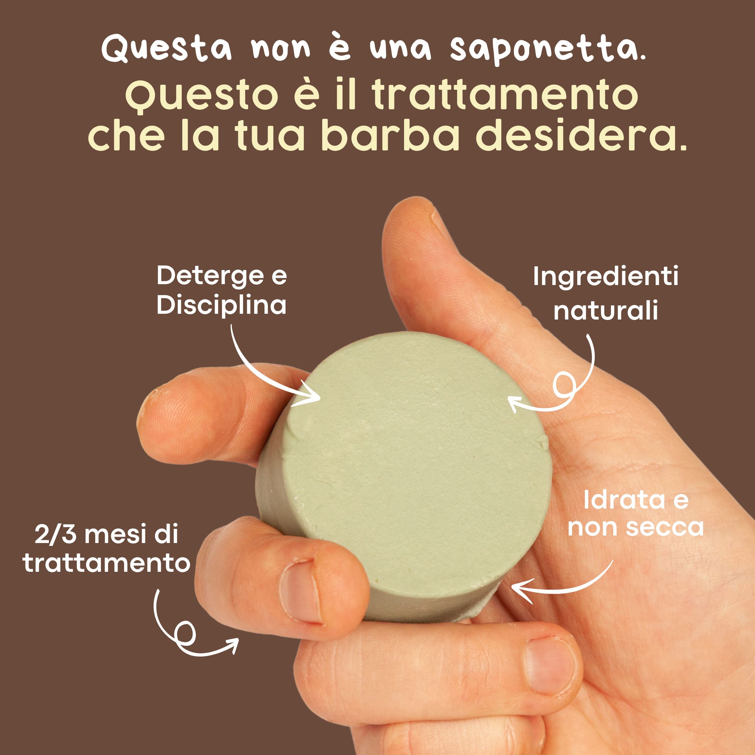 Officina dei Saponi Box Olio e Shampoo Barba regalo uomo