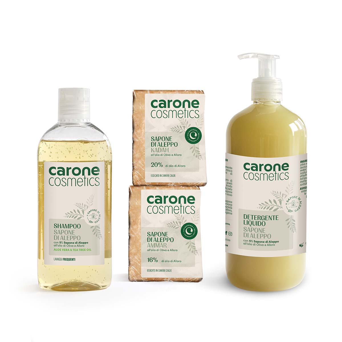 Noire di Hammam Igiene Benessere set sapone Aleppo 500+250 ml