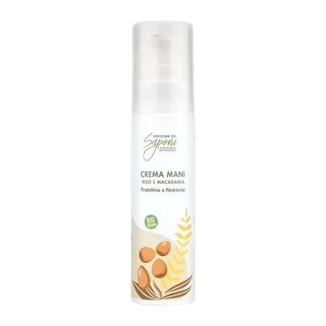 Officina dei Saponi Riso e Macadamia Crema Mani Nutriente