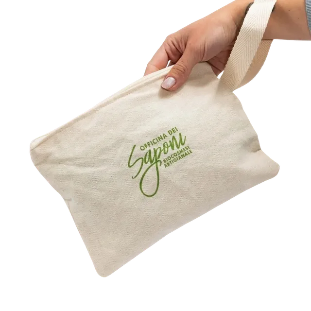 Officina dei Saponi Pochette per cosmetici solidi viaggio