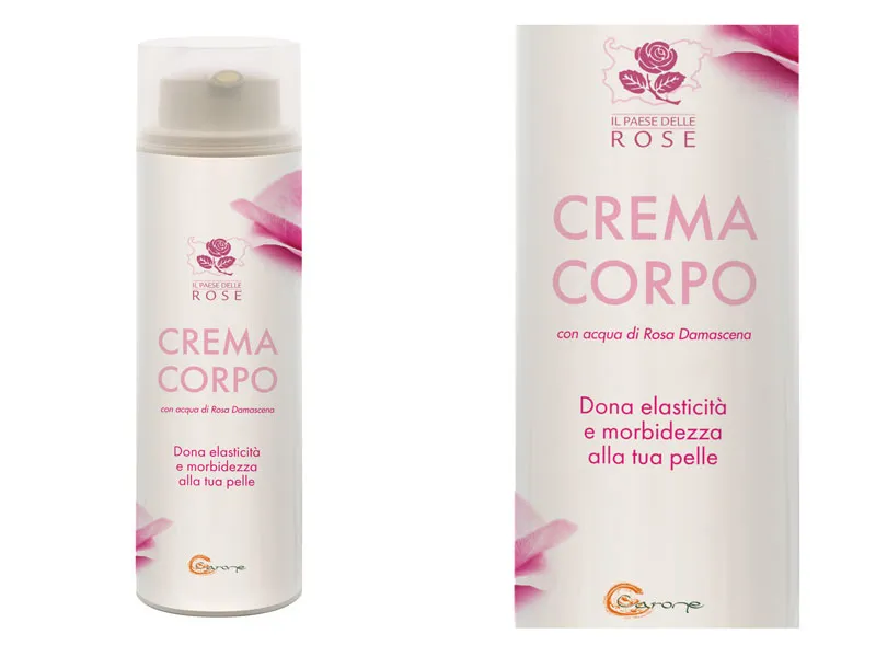 Noire di Hammam Il Paese delle Rose crema corpo bio 150 ml rose