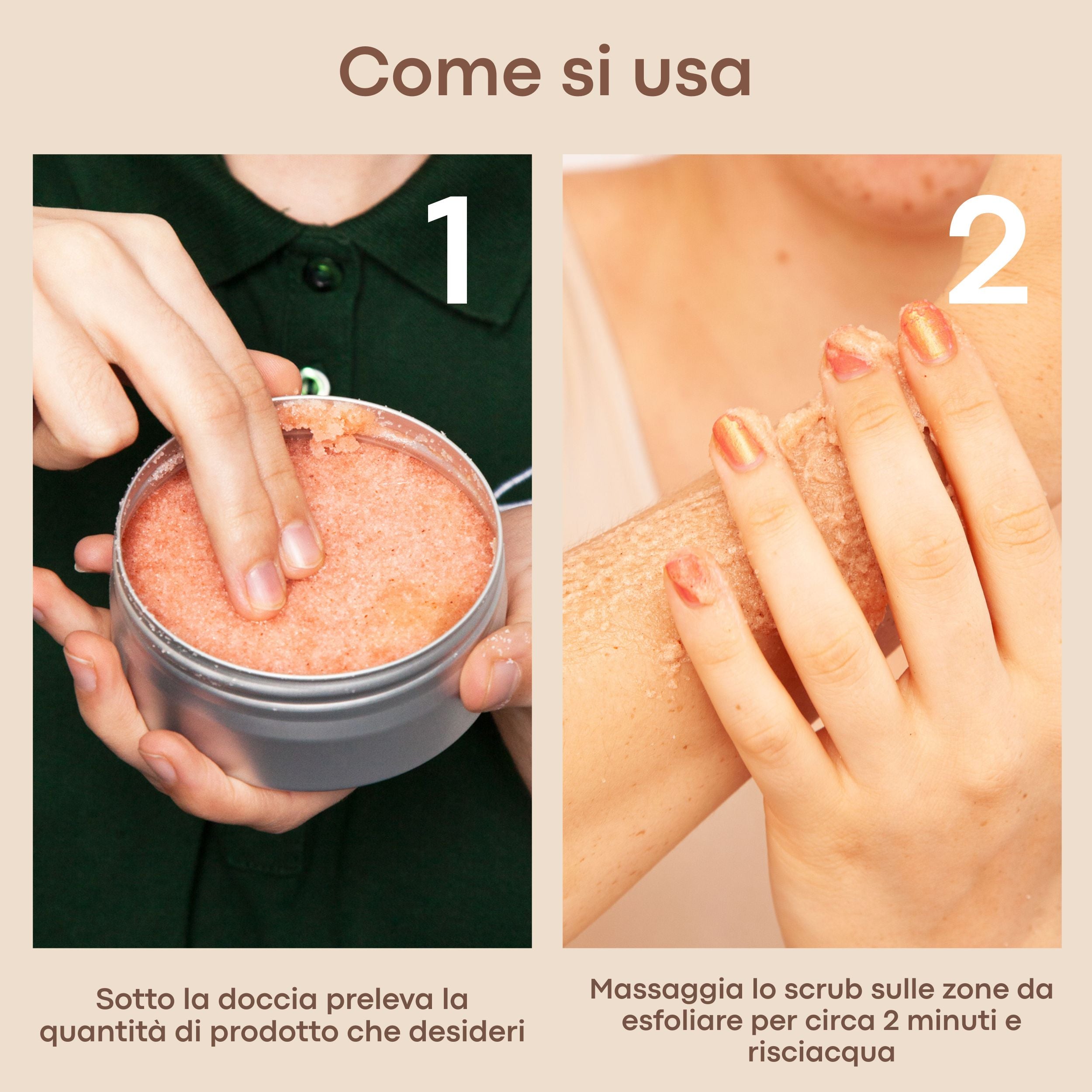 Officina dei Saponi Mirtillo e Melograno scrub corpo solido