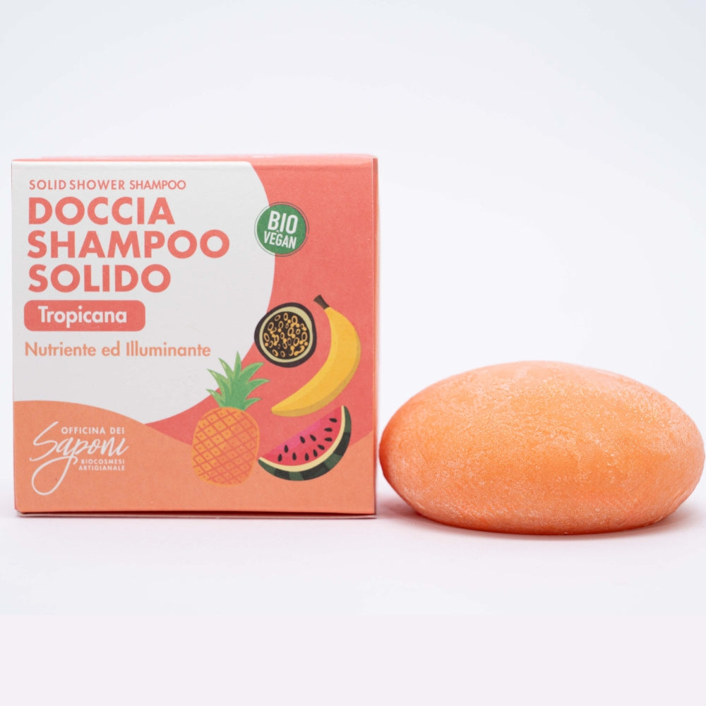 Officina dei Saponi Doccia Shampoo Solido Tropicana ananas
